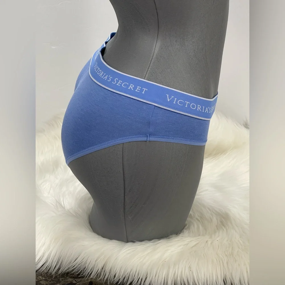 Victorias Secret Logo Cotton Hipster Hiphugger Panty Underwear. NWT